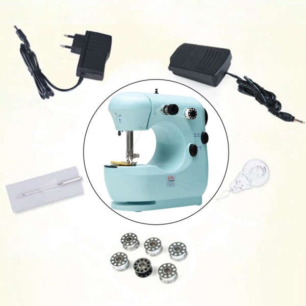 Mini Bordsmodell Symaskin DIY Elektrisk Hantverk ...