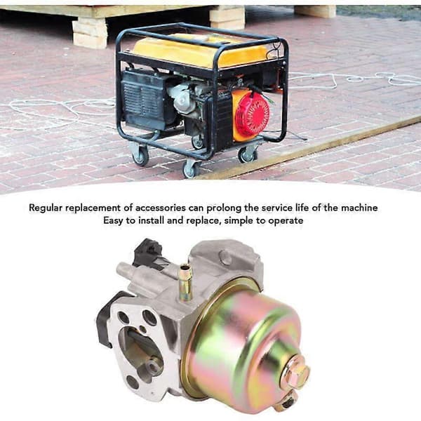 Karburator til 224CC 7HK 3400-4000 Watt Generator med pakninger