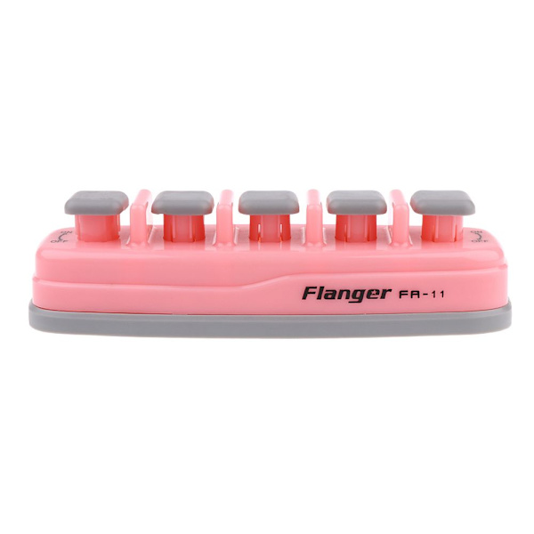Flanger FA-11 piano hand fingerövning spänningsträning tränare rosa