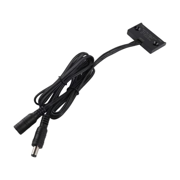2X Dørsensor Kontrollbryter DC12V-24V Dobbeltsidig Induksjon for LED Strip / Bar Lys Skap Garderobe A Black
