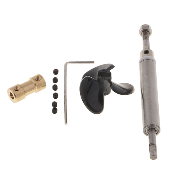 Drivbåt Båtdelar 10cm Metall Drivaxel System Set För 3.17mm Motor
