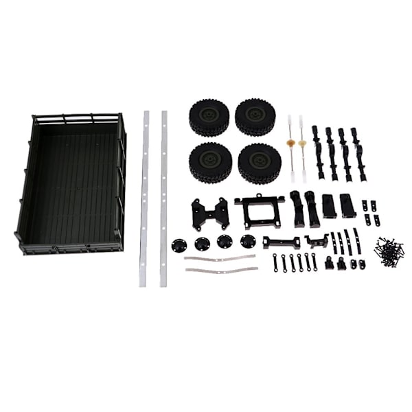 Uppgraderingssläp RC Bil DIY Delar Set För WPL B1 B14 B16 B24 1/16 Grön Bil