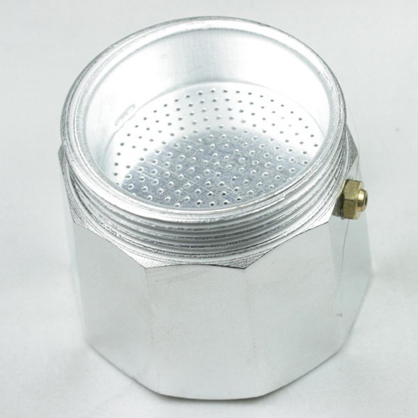 Set med 2 st kaffebryggare i aluminium, svart, 3 koppar / 6 koppar