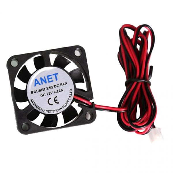 2x 12V 40mmx40mmx10mm 4010 DC Borstlös Kylfläkt För 3D-Skrivare