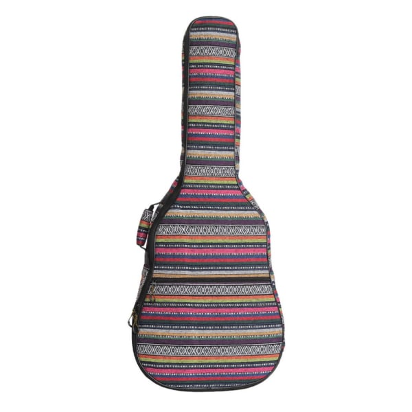 40/41 tums akustisk gitarr vadderad väska med mjukt cover för gitarrdelar