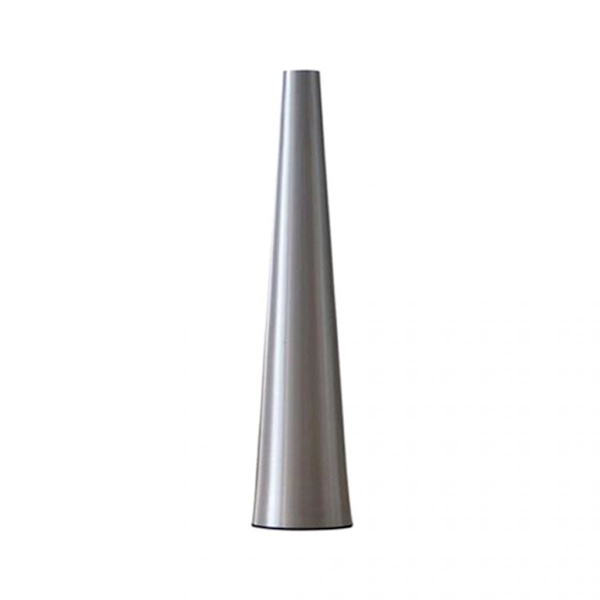 Elegant Aluminium Vas Bordsvaser Blomma Flaska För Heminredning Silver