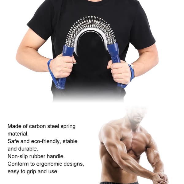 [RM]Electroplating Spring Forearm Strength Trainer 60KG Arm Strength Training Equipment