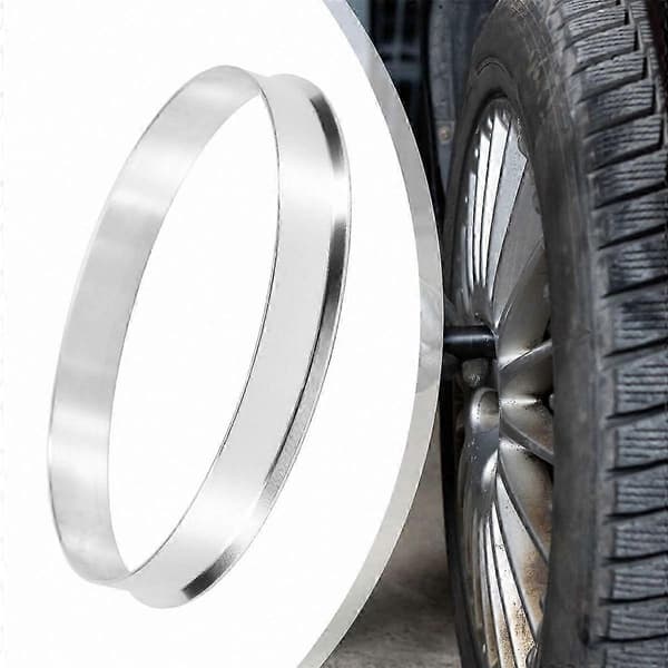 4-pak universelle aluminium navcentreringsringe 74,1 mm til 72,6 mm