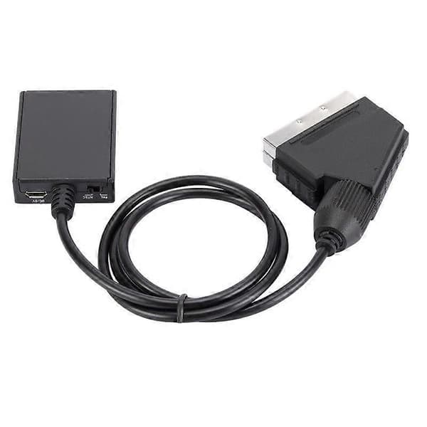 HDMI til SCART-omformer 1080p HD video lydadapter