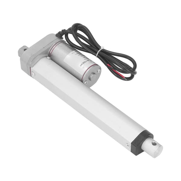 [RM]12VDC Electric Actuator 750N 150mm Stroke Motor Linear Motion Actuator for Lifting System White Actuator