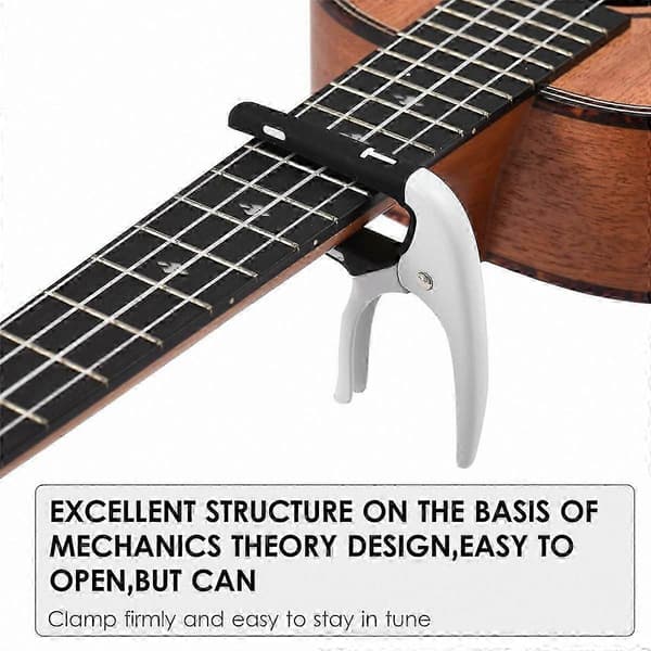 Bærbar guitar-capo til professionel stemning og toneændring