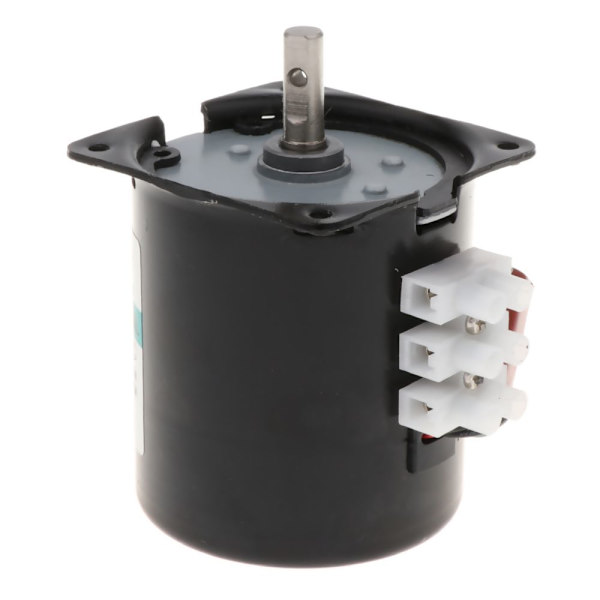 AC 220v 28w cw/ccw mikro permanentmagnet synkronmotor låg hastighet 60rpm