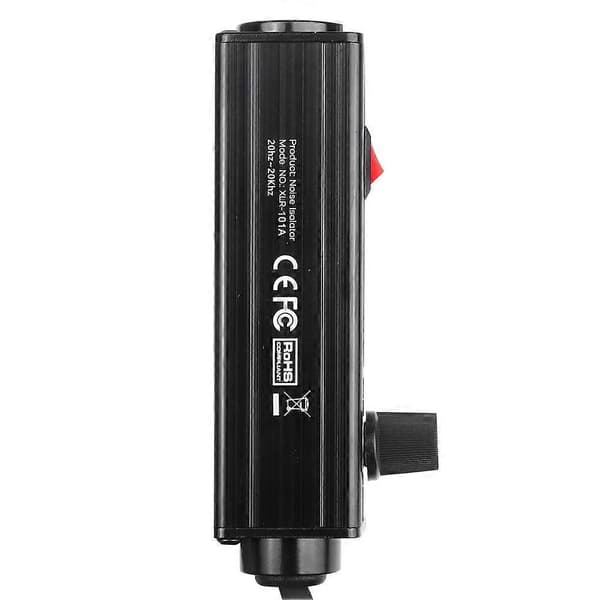 Stereo Ground Loop Isolator 3,5 mm till XLR Audio Isolator Audio Noise Isolator Brusreducerare Isolator för PC till Mixer