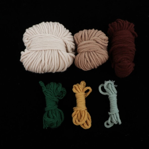 2 set Djur Punch Needle Kits Med Punch Broderi Penna DIY Crafts-uggla