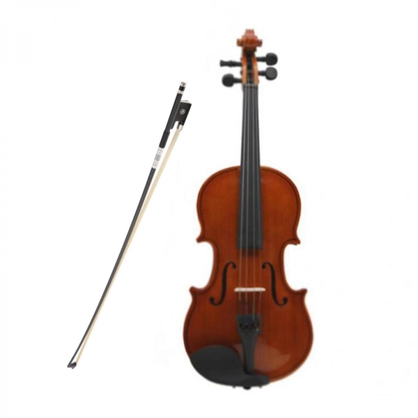 Akustisk 4/4 Violinbåge i Kolfiber för Vuxna Violinister, Delar, Kvalitetskolfiber och Trä
