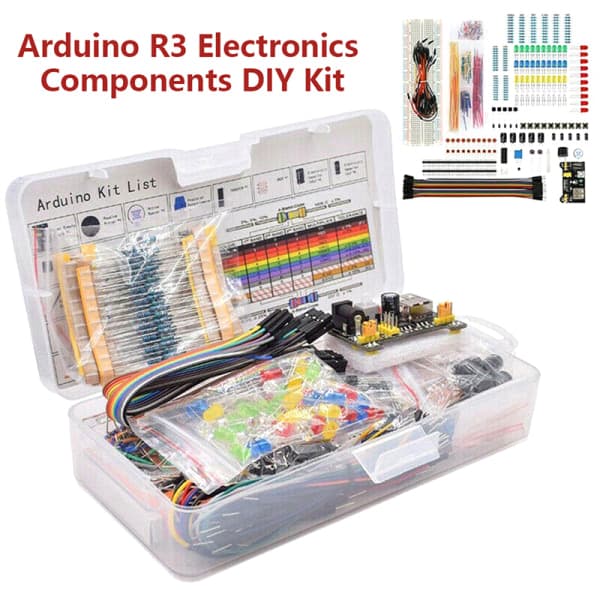 DIY-elektroniikkakomponenttisarja 830 liitäntäpisteen kytkentälevy Ardille
