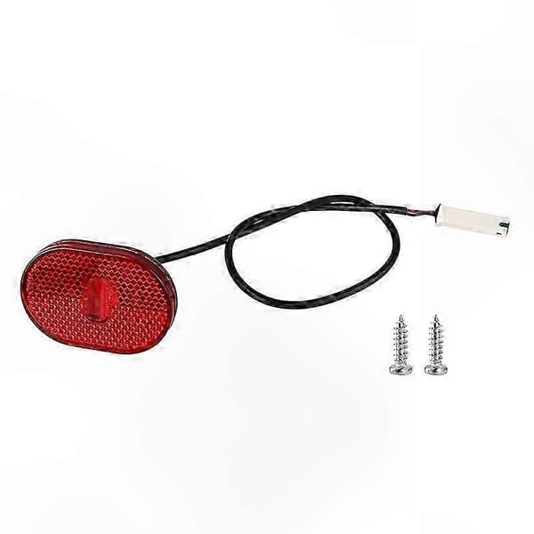 Bageste LED-advarselslampe til udskiftning af baglygte til el-scooter, kompatibel med 4/4 Pro-modeller