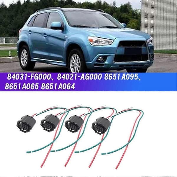 4 stk. højdesensorstikledning 8651A064 84031-FG000 til Subaru Outback Legacy 2006-2012 Mitsubishi 8651A095 8651A065