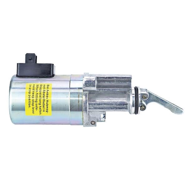12V Flameout magnetventil til Deutz BFL1011, BFL913C, BFM1013, BFM1015, BFM2012, 0211-3788, 0419-9900, 0419-9904 Silver