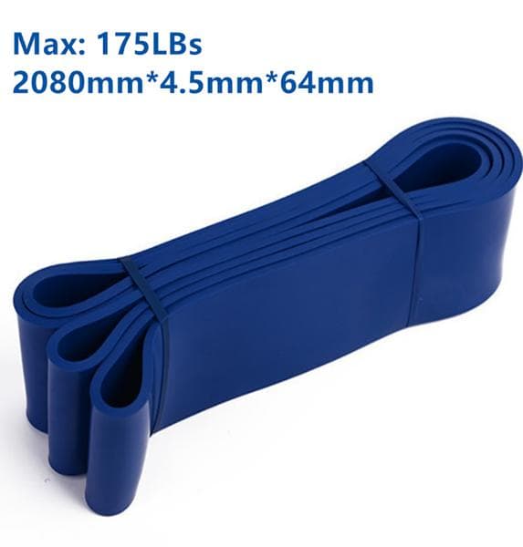 Träningsband Motståndsband Gummiband-Powerbands-Blå