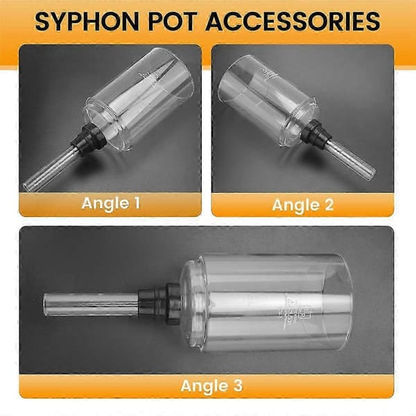 Kaffe Syphon Pot Tilbehør -3/5 Kop Glas Siphon Vakuum Pot Kaffemaskine Dele Udskiftning