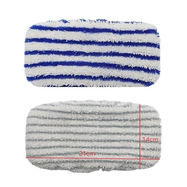 Stykker mikrofiberklude erstatning designet til ZR005801/RY7/RY8, mikrofibermoppe, Rowenta rense- og dampklud