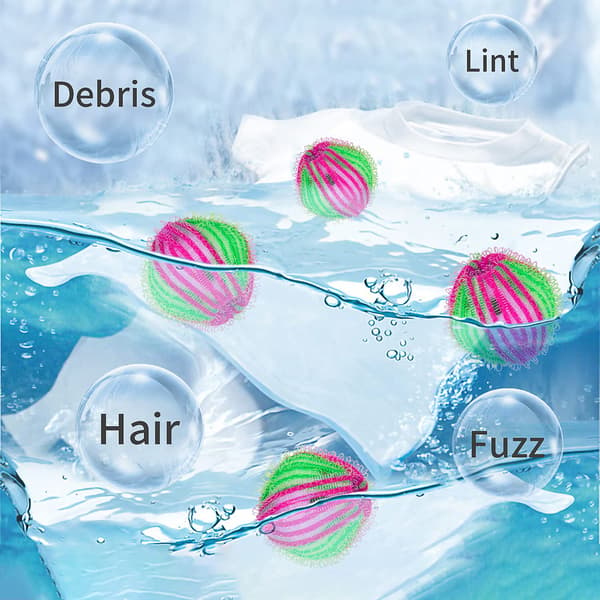 Laundry Ball / Lint Ball for Tumble Dryer 6-pack