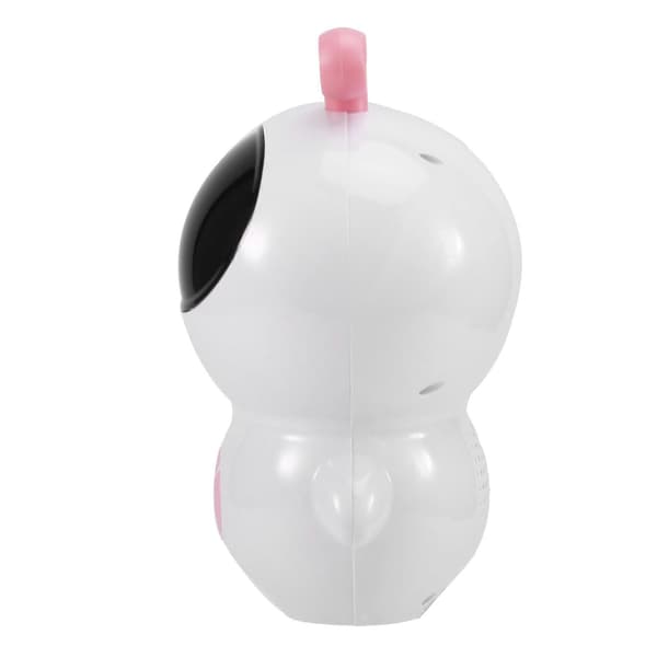 AI-robotleker Intelligent dialog WIFI-oversettelse LED-lyskilde Lydeffekter Robot for barn Hvit og rosa size