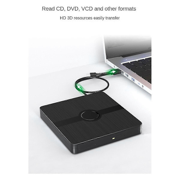 [RM]External Blu-Ray DVD Drive USB 3.0 Portable Optical Drive CD DVD Burner Player Reader for Laptop