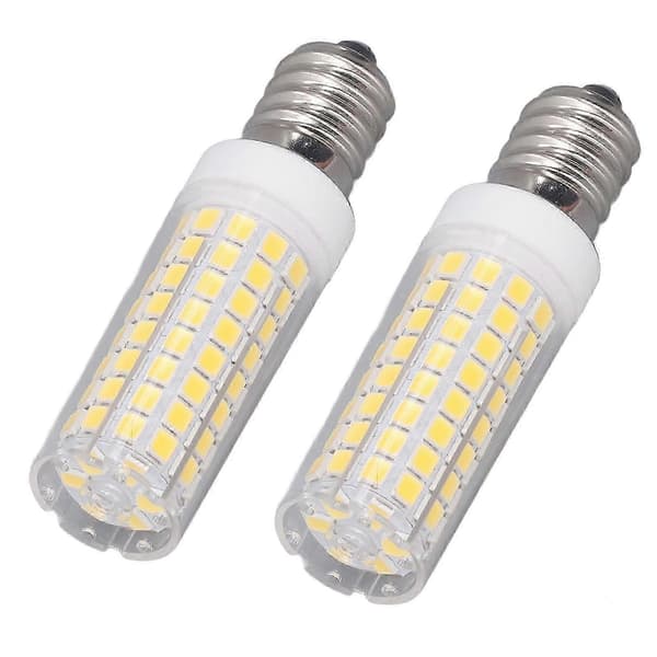 2 stk. LED Majspære E14 10W Dæmpbar Energibesparende 102LEDs Pære AC 100-120V