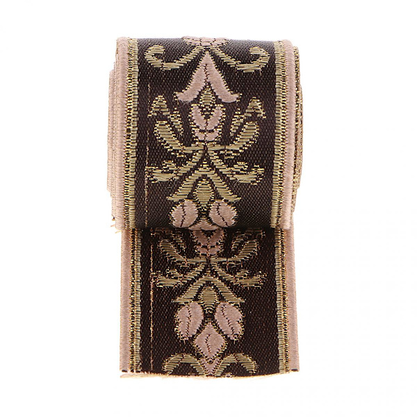 Etnisk Spets Jacquard Band Broderade Kläder Sömnadstillbehör 3CM