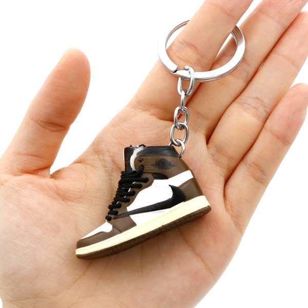 Nyckelring co-branded hängande mini sneakers AJ biltillbehör style 3