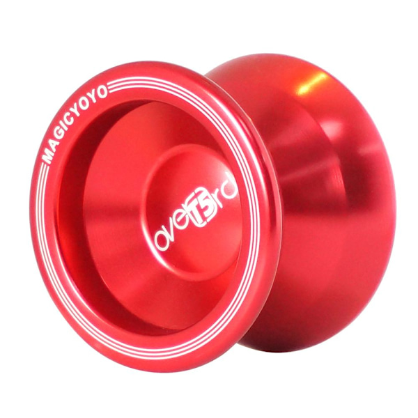 T5 Professionell YoYo-leksak i legering med snöre, röd