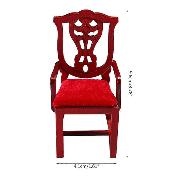 1:12 Miniatyrhus Møbler Tre Enkelsofa Stoler Lenestoler Tilbehør