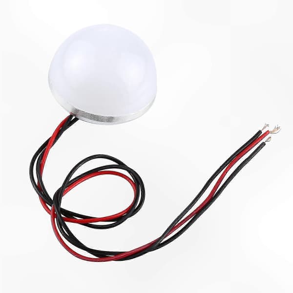 5W 35mm Halvcirkel LED Pærer, 12V DC Strømforsyning