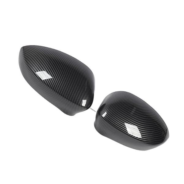 [RM]Fiat 500 2007 2020 Carbon Fiber Side Mirror Cover Left Right Replacement