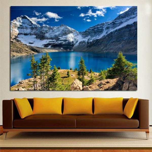 HD Modern Canvas Prints Målning Dekorativ väggkonst för vardagsrum Style-1