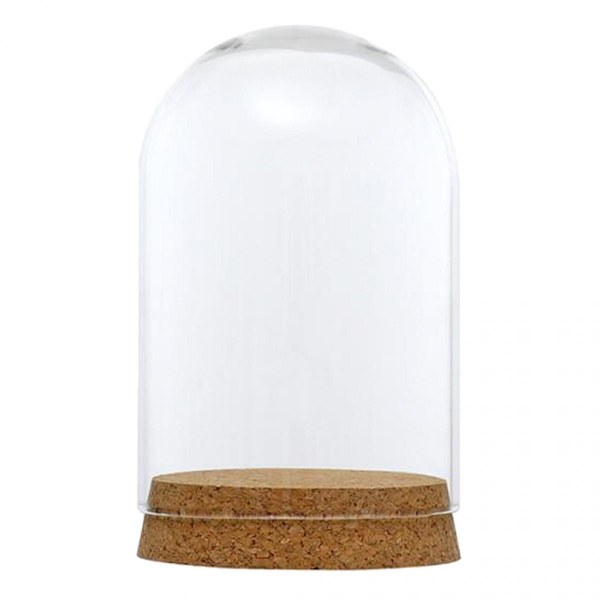 10 st Glaslock Landskap Terrarium Behållare Lock Vas Flaska 8x12cm