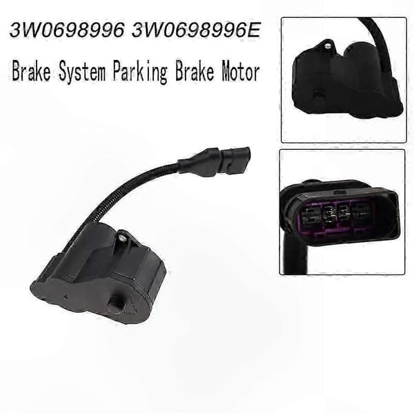 Elektronisk parkeringsbremsemotor til luksusbiler 3W0698996E udskiftningsdel til håndbremsesystem Black