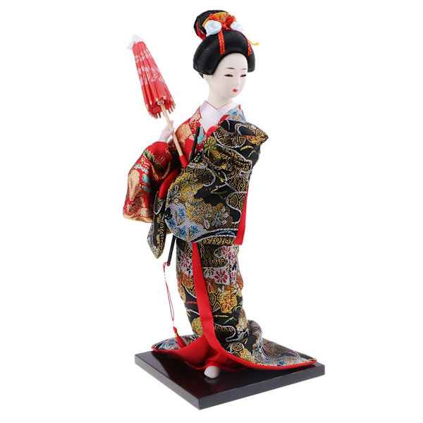 Japanska geishadockor kimono damdockor ornament prydnader heminredning #6