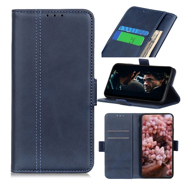 iPhone 12 Pro Max - Kotelo magneettisella sulkimella - Sininen Sininen Blue Blå