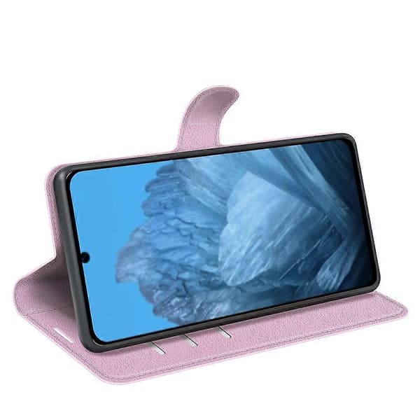 [RM] Litsi-nahkainen puhelinkotelo Google Pixel 9 / 9 Pro -puhelimelle Pink For Google Pixel 9 / 9 Pro
