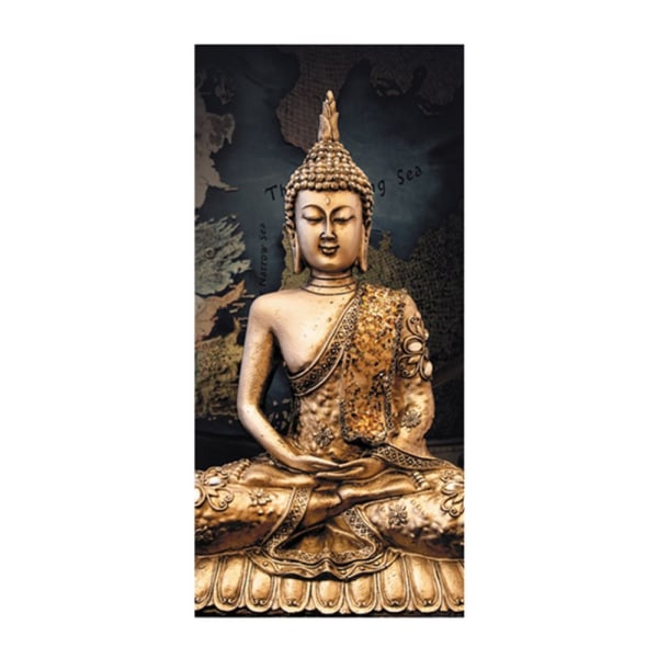 tavla print bild affisch konst heminredning guld Buddha l