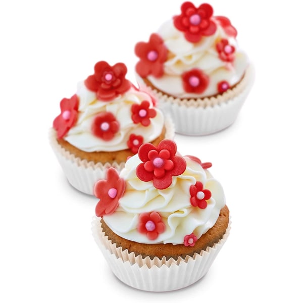 Fondant Kakformar Set DIY 4 Delar, Kakformar Blommor