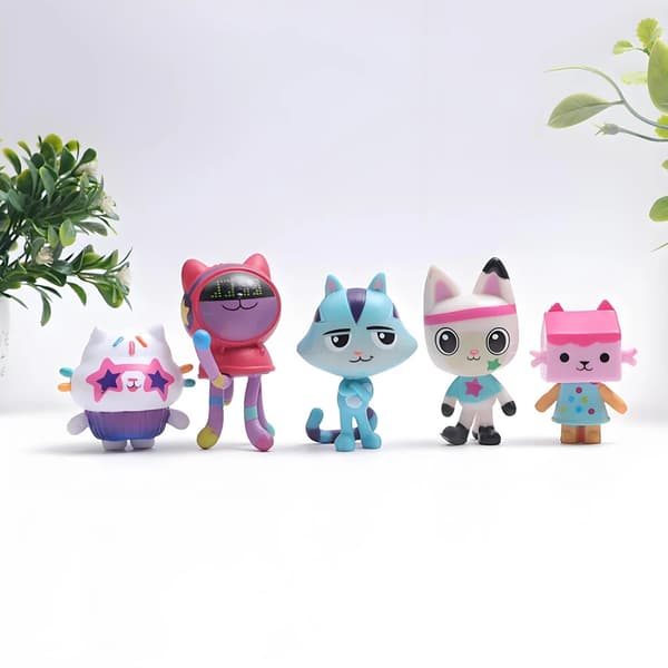 [RM]13 st./set Gabbys dockhus figurmodell leksaker dockor tårtdekoration barnpresent