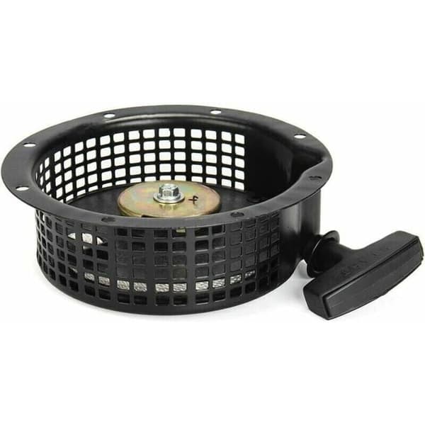 Dragstarter rekylstarter - SHI - Passer til Ey28 Robin Subaru - Svart - 1 stk - Hullavstand 17 cm