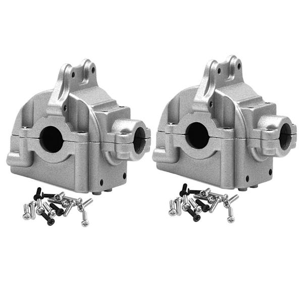 Passar WLTOYS 144001 1:14 RC Bil Växellådshus Silver