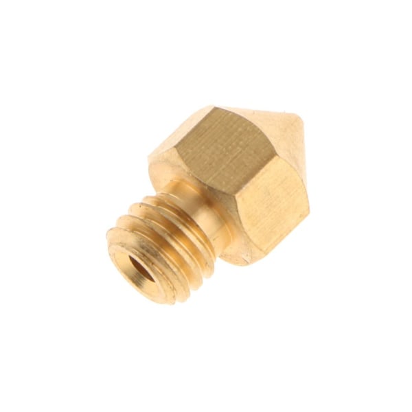 10-pack 3D-skrivare extruder mässing skrivhuvud för MK8 Makerbot 0.3mm
