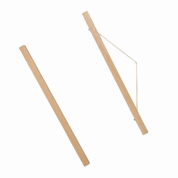 [RM]Moderne magnetisk sagflis fotorammehenger Hvit tre 40cm