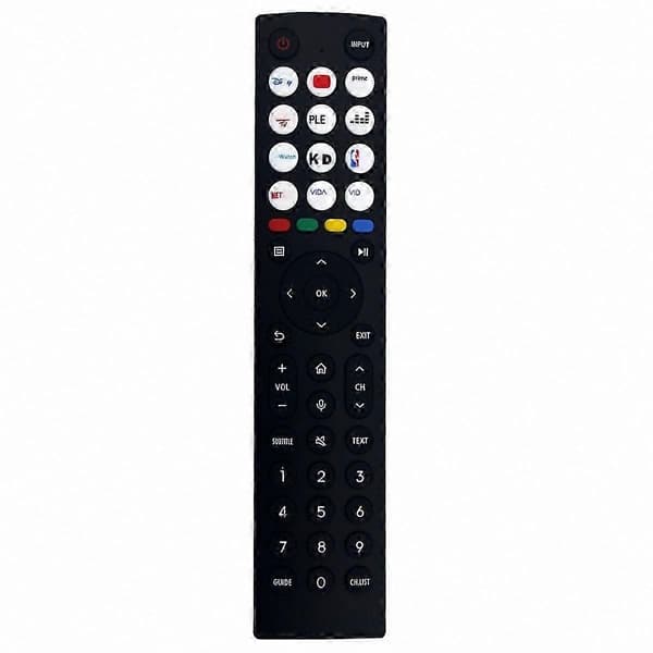 Fjernkontroll for Smart TV-erstatning uten stemmefunksjon 43A6K A22443H 75A6 A22443 Black